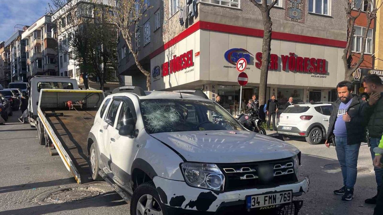 Polisten kaçtı, kaza yapınca yakalandı: O anlar kamerada