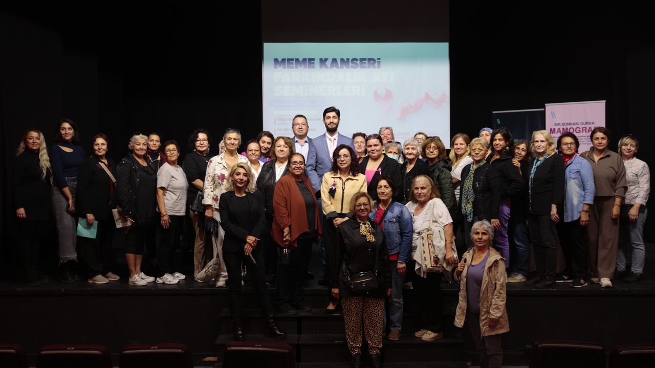 Konak'ta meme kanseri farkındalık ayı seminerleri tamamlandı