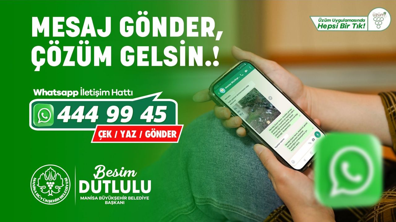 Manisa Büyükşehir'den dijital kolaylık