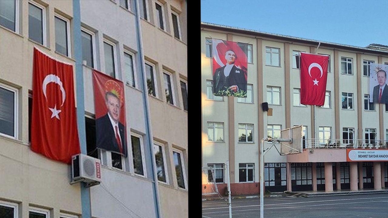 Okullarda Erdoğan posteri tartışması büyüyor!