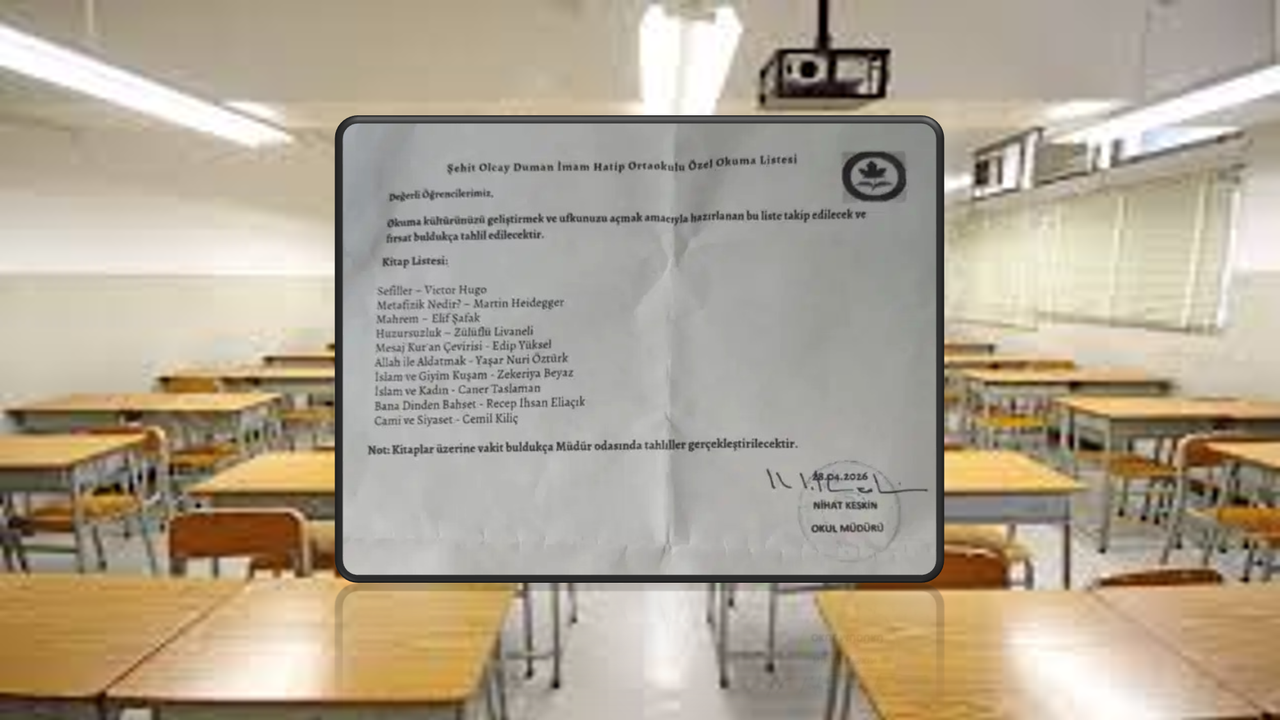Pendik’te “kitap listesi” soruşturmasında müdür açığa alındı
