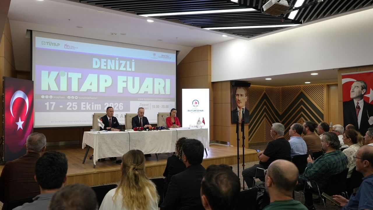 Denizli’de tarihi kültür hamlesi: TÜYAP Kitap Fuarı ilk kez Denizli’de