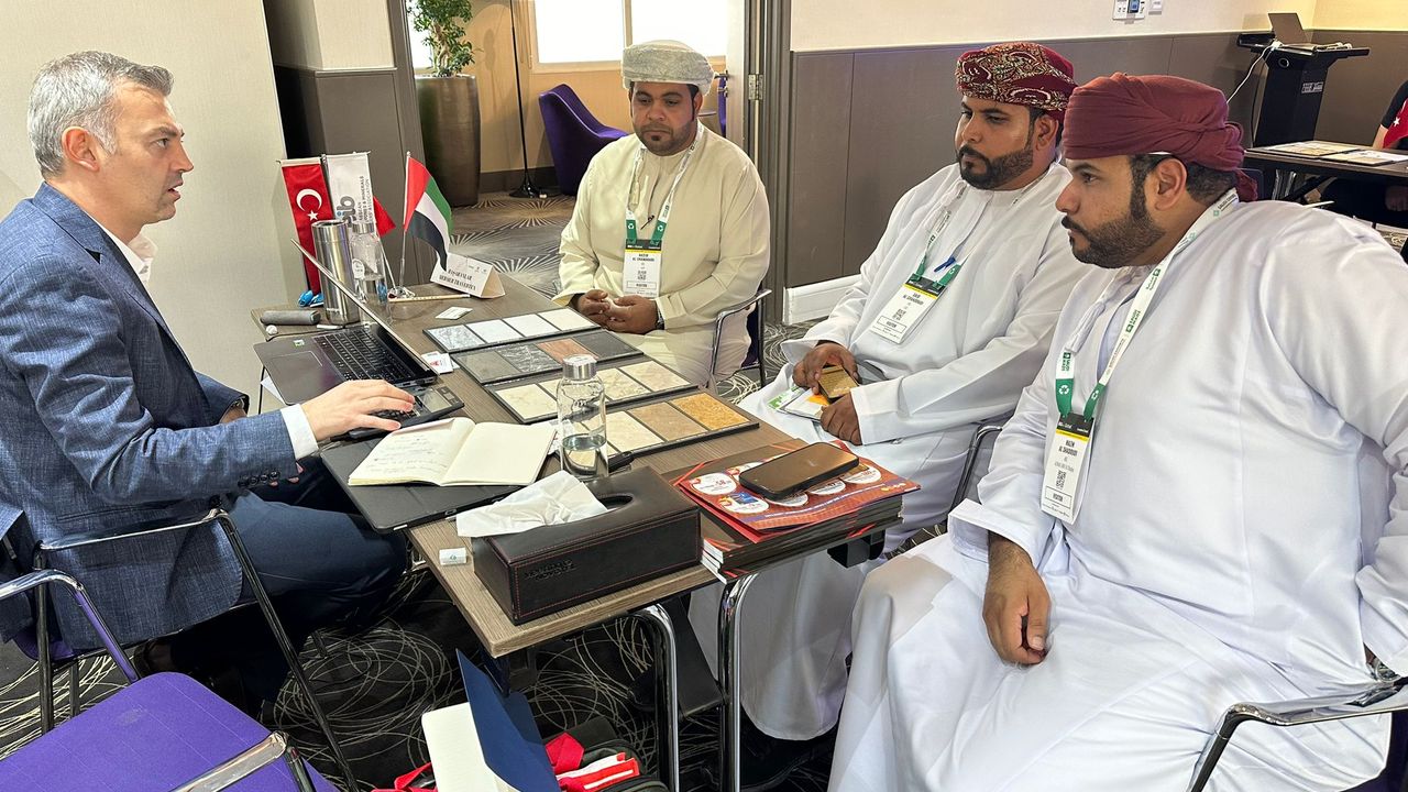 Türk doğal taş ihracatçıları Dubai pazarında şanslı