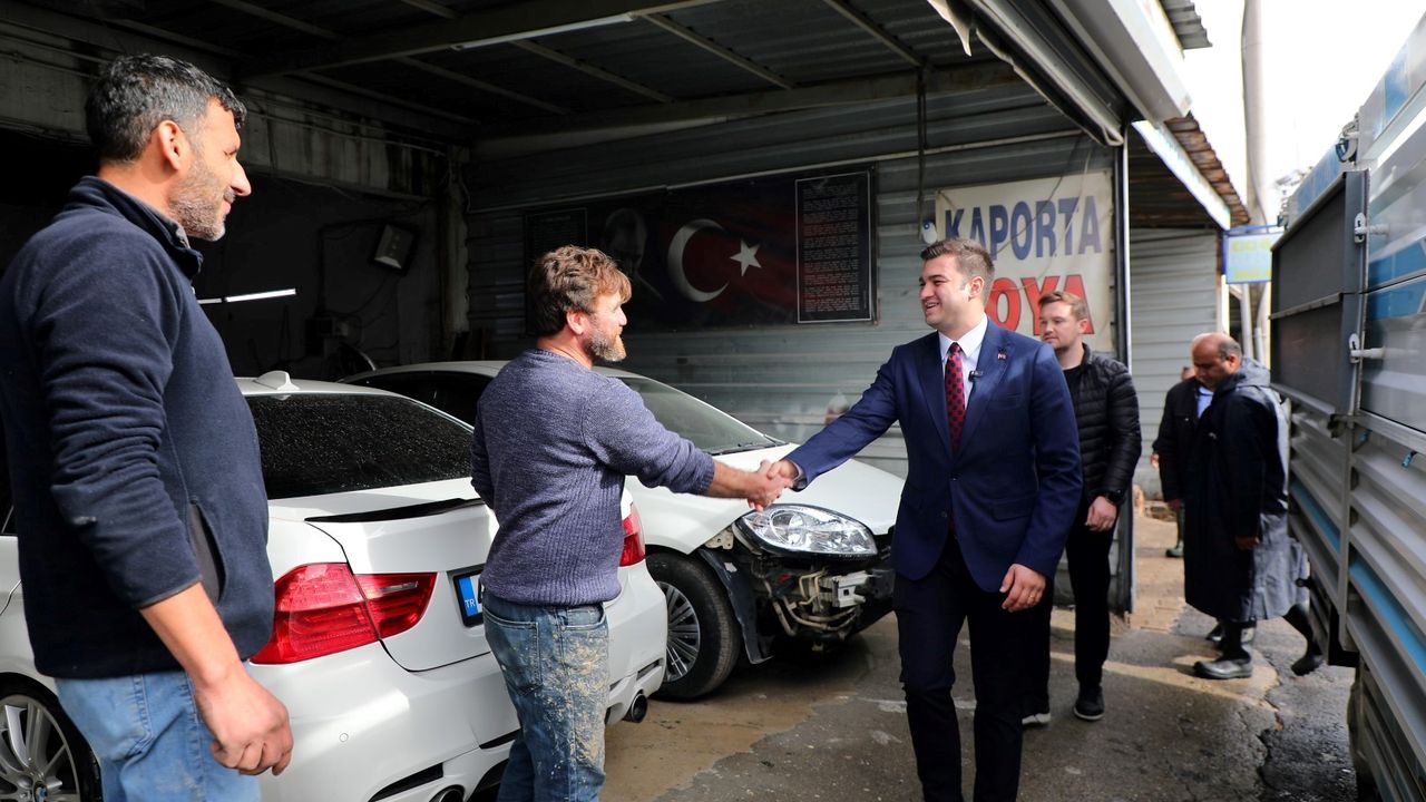 Başkan Mandalinci Turgutreis Sanayisini ziyaret etti