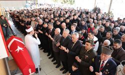 Kıbrıs gazisi törenle son yolculuğuna uğurlandı