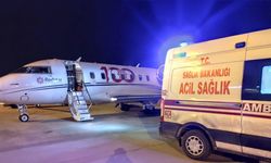 Kalp hastası çocuklar için uçak ambulans havalandı