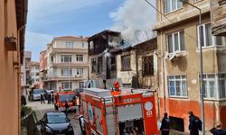 Tekirdağ’da metruk binada yangın