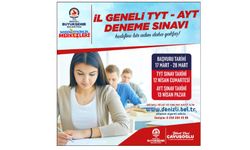 Denizli'den gençlere ücretsiz TYT ve AYT deneme sınavı fırsatı