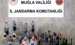 Yatağan'da kaçak alkol operasyonunda 35 litre alkol ele geçirildi