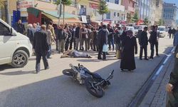 Karabük’te motosiklet yayaya çarptı: 2 yaralı