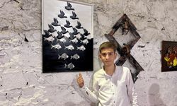 Özel öğrencilerin eserleri sanatseverlerle buluştu