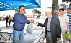 Alaşehir Belediyesi 70 bin sebze fide dağıttı