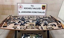 18 ruhsatsız tabanca ve av tüfeği ele geçirildi
