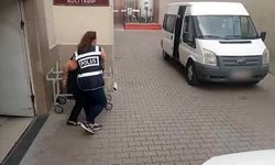 55 yıl kesinleşmiş cezası bulunan kadın merdiven boşluğunda yakalandı