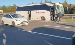 Ankara’da geziden dönen öğrencileri taşıyan otobüs bariyerlere çarptı: 4 yaralı
