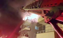 Apartman dairesi alevlere teslim oldu