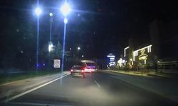 Elazığ’da makas atan sürücü kameralara yansıdı
