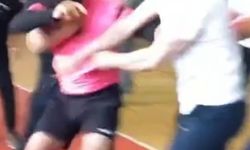 Futsal turnuvası boks ringine döndü