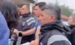 Hayvan barınağında gergin anlar