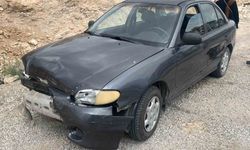 Karaman’da otomobille çarpışan motosikletin sürücüsü yaralandı