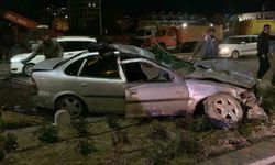 Karaman’da takla atan otomobildeki 2 kişi yaralandı