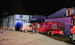 Kayseri’de mobilya fabrikasında yangın