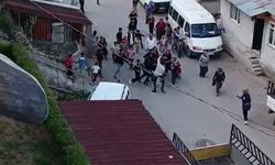 Kocaeli’deki iki grubun kavgasında tuğlalar havada uçuştu