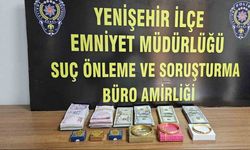 Kocasından altınları saklamak için hırsızlık süsü verdi