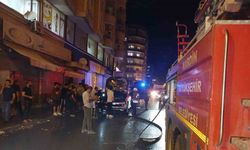 Mardin’de yanan hafif ticari araç itfaiye ekiplerince söndürüldü