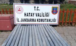Otoyol kenarındaki çit direkleri çalan 2 kişi tutuklandı