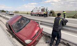 (ÖZEL) Sürücünün öldüğü kazayı arkadan gelen otomobilin kamerası saniye saniye kaydetti
