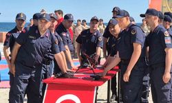Yemin töreninde komandolardan nefes kesen gösteriler