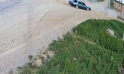 Yolu kapatıp drift attılar, bu da yetmezmiş gibi havaya ateş açtılar