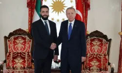 Cumhurbaşkanı Erdoğan, Şara ile görüştü