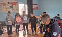 İtfaiye’den öğrencilere yangın güvenliği eğitimi