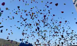 Binlerce balon kanser hastası i Erhan için uçuruldu