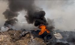 5 bin 600 ot balyası yanmıştı: Tekrar alevlendi