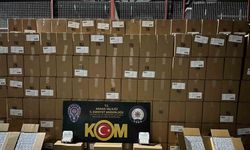 Adana’da 6 milyon 500 bin makaron ele geçirildi