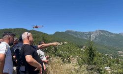 Alanya’da çıkan orman yangını kısmen kontrol altına alındı