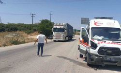 Ambulans otomobile arkadan çarptı: 1 sağlık çalışanı yaralandı