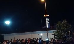 Ankara’da meydana gelen kazada bir araç kullanılamaz hale geldi