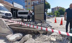 Ankara’da sürekli trafik kazalarının meydana geldiği cadde çevre sakinlerini tedirgin ediyor
