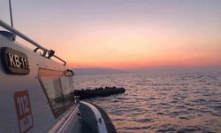 Ayvacık açıklarında 34 kaçak göçmen yakalandı