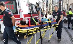 Bafra’da motosiklet kazası: 2 yaralı