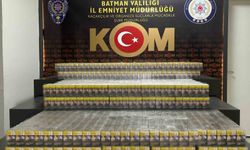 Batman’da kamyonet içinde 5 bin 240 paket sigara ele geçirildi