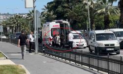 Bıçaklanan genç hastaneye kaldırıldı