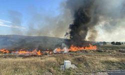 Çanakkale’de korkutan yangın