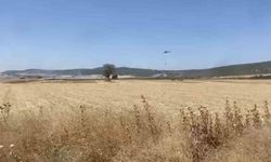 Çanakkale’de tarım arazisinde çıkan yangın kontrol altına alındı