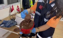 Çikolatanın içine gizlenmiş uyuşturucu ele geçirildi
