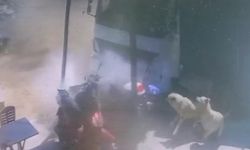Çocuğun kullandığı kamyonun altında ezilmekten saniyelerle kurtuldular